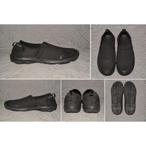 Crocs Women’s Size 9 Black Slip On Comfort Shoes Casual Lightweight Flats